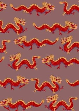 Dragon Notebook | A5 format, squared/grid, 120 pages