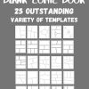 Blank Comic Book: 25 outstanding Variety of Templates, draw your own Comics, Size 8.5"x11", 125 Pages