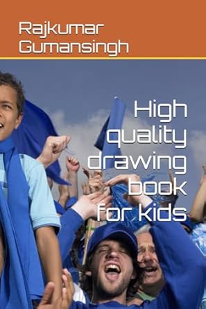 High quality drawing book for kids