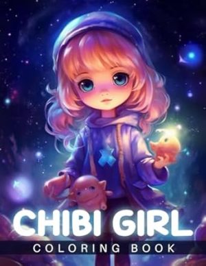 Chibi Girls Coloring Book: Kawaii Coloring Pages For All Ages With Featuring Chibi Girls, Christmas Birthday Gifts For Adults For Relaxation