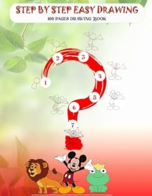 Stap by Stap easy Drawing Book 100 pags