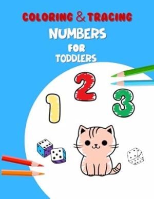 Coloring and Tracing Numbers for kids