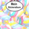 Stickeralbum: Mäusespeck Stickeralbum leer zum sammeln von Stickern/Geschenke für Jungen und Mädchen.