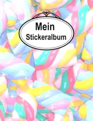 Stickeralbum: Mäusespeck Stickeralbum leer zum sammeln von Stickern/Geschenke für Jungen und Mädchen.
