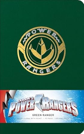 Power Rangers: Green Ranger Hardcover Ruled Journal