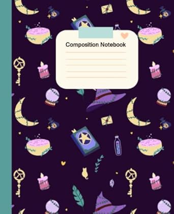 Witch Notebook: Witch Composition Notebook for Kids, Teenagers - Wide Ruled Notebook - Perfect Gifts for Halloween