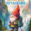 Livre de Coloriage Gnomes Voyageurs: Wanderlust Sous Forme Fantastique Avec Des Gnomes Voyageurs, Un Voyage Mondial En Compagnie De Sprites Aventureux