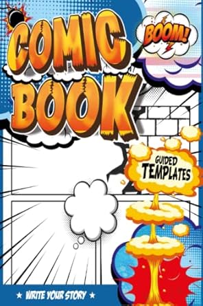 Graphic Novel Journal: Draw Anime Comics Notebook | How To Write Comic Books Templates | Small Size Ideal For Camping, Trips And Travels | Comics Small Drawing Pads For Kids Travel