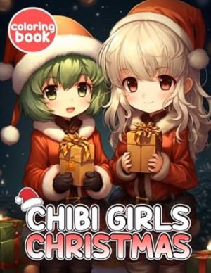 Chibi Girls Christmas Coloring Book: Celebrate the Holidays with Adorable Chibi Girls, A Festive and Joyful Coloring Experience, Ideal for Anime Lovers and Gifting