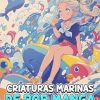 Criaturas Marinas de Pop Manga Libros Para Colorear Para La Relajación De Adultos: Páginas de Colorear de Criaturas Marinas de Pop Manga, para Adolescentes y Adultos, Set de Artista de Anime Manga