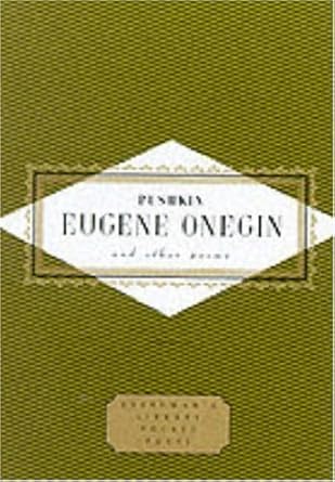 Eugene Onegin And Other Poems