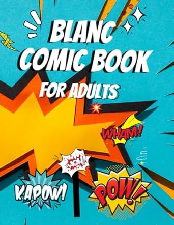 BLANC COMIC BOOK FOR ADULTS