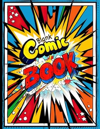 Blank Comic Book Templates for Kids and Adult