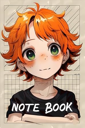 Notebook: Anime Boys Lined Journal - 6x9 IN, 110 Pages.