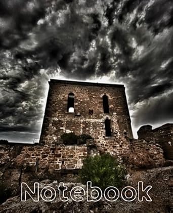 Ruins Notebook (Real Photography): College Ruled |100 pages | 7.5 x 9.25