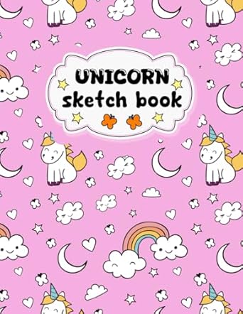 Unicorn Sketchbook: Drawing Unicorn Sketchbook for kids and girls