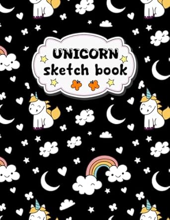 Unicorn Sketchbook: Drawing Unicorn Sketchbook for kids and girls