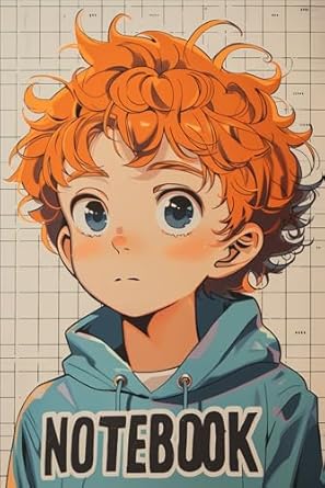 Notebook: Anime Boys Lined Journal | 110 Pages, 6x9 IN, Great for Notes.