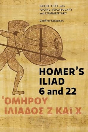 Homer's Iliad 6 and 22: Greek Text with Facing Vocabulary and Commentary