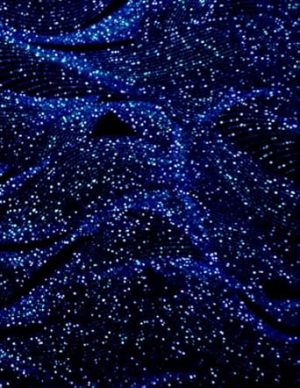 Sketchbook for Drawing Practice: Drawing Pad for Kids 9-12 Blue Glitter