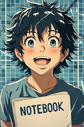 Notebook: Cute Anime Boys Lined Journal - 6x9 IN, 110 Pages.