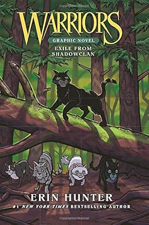 Warriors Exile from ShadowClan Graphic Novel