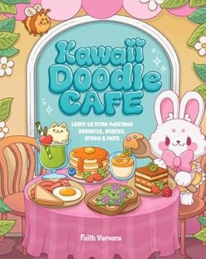 Kawaii Doodle Cafe: Learn to Draw Adorable Desserts, Snacks, Drinks, Meals, Menus, and More: 8