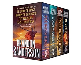 Stormlight Archives Hc Box Set 1-4: The Way of Kings, Words of Radiance, Oathbringer, Rhythm of War