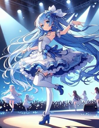 Beautiful Anime Manga Sketchbook: perfect for sketching, drawing or doodling. 60 pages: Blank Drawing Paper Anime and Manga Art Supplies