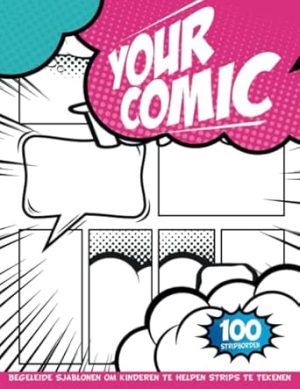 Comic Making Book: Tekenboek voor stripfans | Grafische romans voor kinderen 8-10 | Jonge 9 jaar cadeau -ideeën
