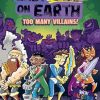 The Last Comics On Earth - Too Many Villains!: Epic, funny, full-colour graphic novel new for kids in 2024 from the bestselling Last Kids series and award-winning Netflix show