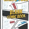 Create your blank comic book: Draw Your own Characters ,for kids 6-12 age with variety of templates