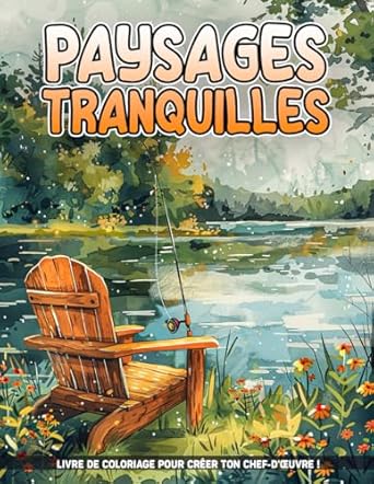 Paysages Tranquilles Livre De Coloriage Pour Adultes: Pages de coloriage avec des paysages tranquilles, pour la relaxation, des cadeaux pour les enfants et les adultes.
