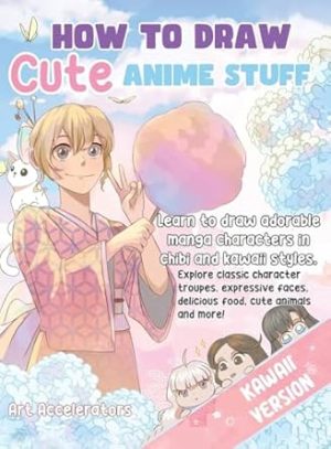 How to Draw Cute Anime Stuff: Learn to Draw Adorable Manga Characters in Chibi and Kawaii Styles. Explore Classic Character Troupes, Expressive Faces, ... Food, Cute Animals, and More! Kawaii Version