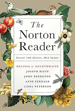 The Norton Reader with 2016 MLA Update (Shorter Fourteenth...
