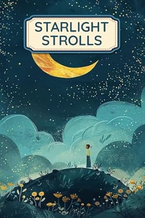 Starlight Strolls: Password Keeper with Alphabetical Tabs for Quick Reference