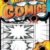 Comic Sketch Book Travel: Comic Travel Journal For Kids | Write And Draw Comic Strips Books