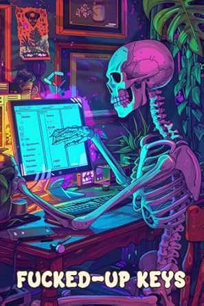 Fucked-Up Keys: Secure Password Keeper with Alphabetical Tabs for Quick Reference