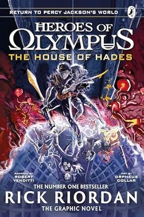 The House of Hades: The Graphic Novel (Heroes of Olympus Book 4)