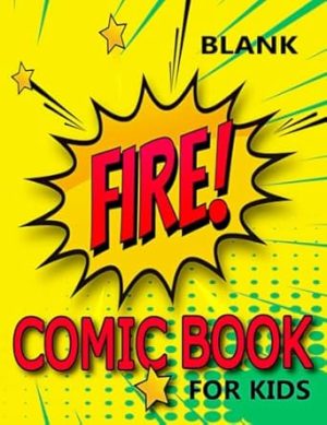 Blank Comic Book for Kids: Create the best stories by drawing your own comics.