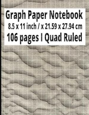 Graph notebook 8.5 x 11: gridded notebook with graphic paper for students and teachers of mathematics and engineering (gifts for lovers of mathematics) Paperback