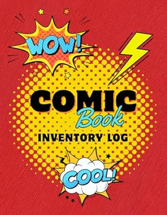Comic Book Collection Inventory Log Book For Comic Book Collecting: Gifts For Comic Book Collectors & Comic Lover- 126 Pages, 8.5 x 11 inches