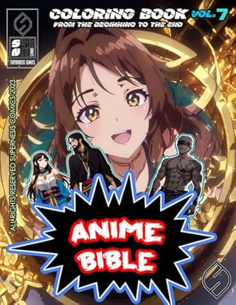 Anime Bible From The Beginning To The End Vol. 7 coloring book