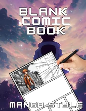 BLANK COMIC BOOK: MANGA STYLE
