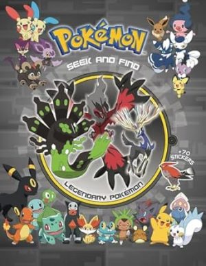 Pokemon Seek and Find: Legendary Pokemon