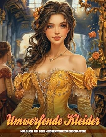 Umwerfende Kleider Malbuch: Blättern Sie Durch Seiten Mit Atemberaubenden Kleidern, Jedes Design Ist Eine Hommage An Die Mode, Perfekte Malbuchgeschenke, Um Stress Abzubauen