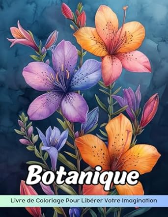 Botanique Livre de Coloriage: Page De Coloriage Botanique, Exploration De La Palette De La Nature