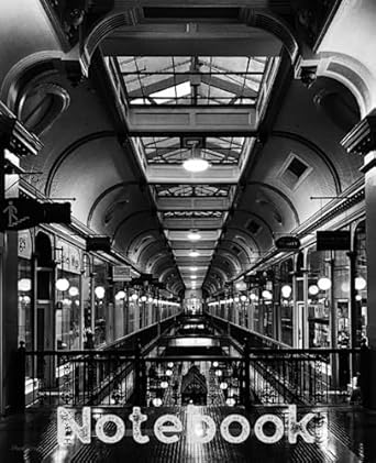 Notebook Classic Architecture (Real Photography): College Ruled |100 pages |7.5 x 9.25