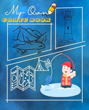 Self-Painting Comic Dairy Composition Notebook