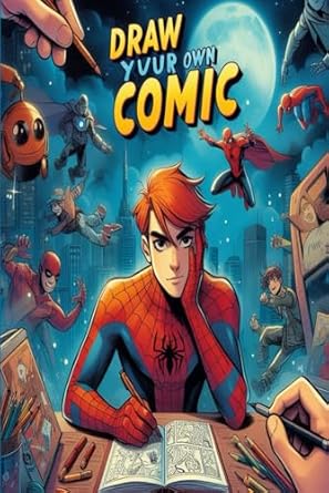 Create Your Own Comic: Create your comics, draw and write!